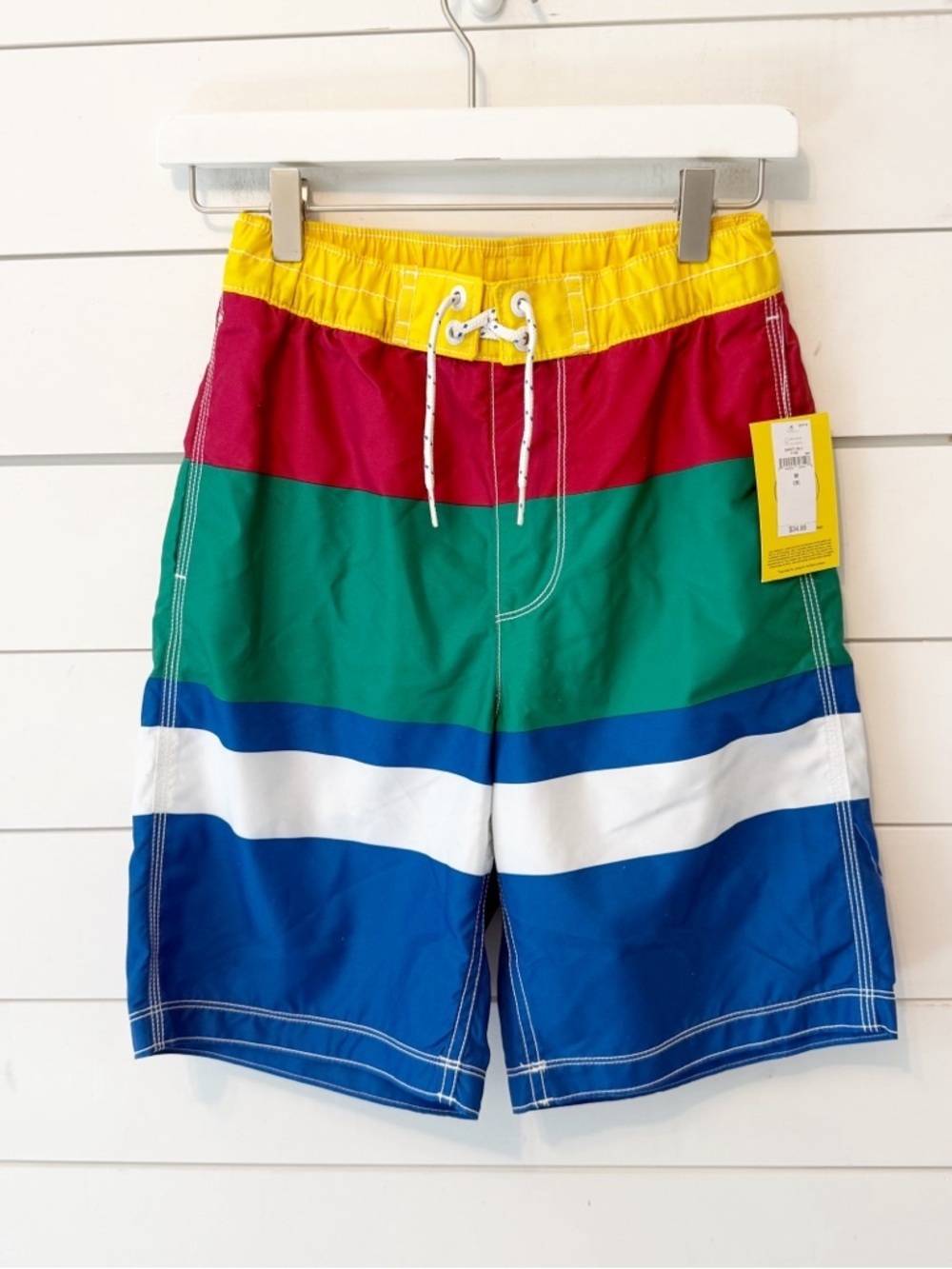 NWTs Gap | Boys Multicolor SPF 50 Swim Trunks Size 8 (Medium)